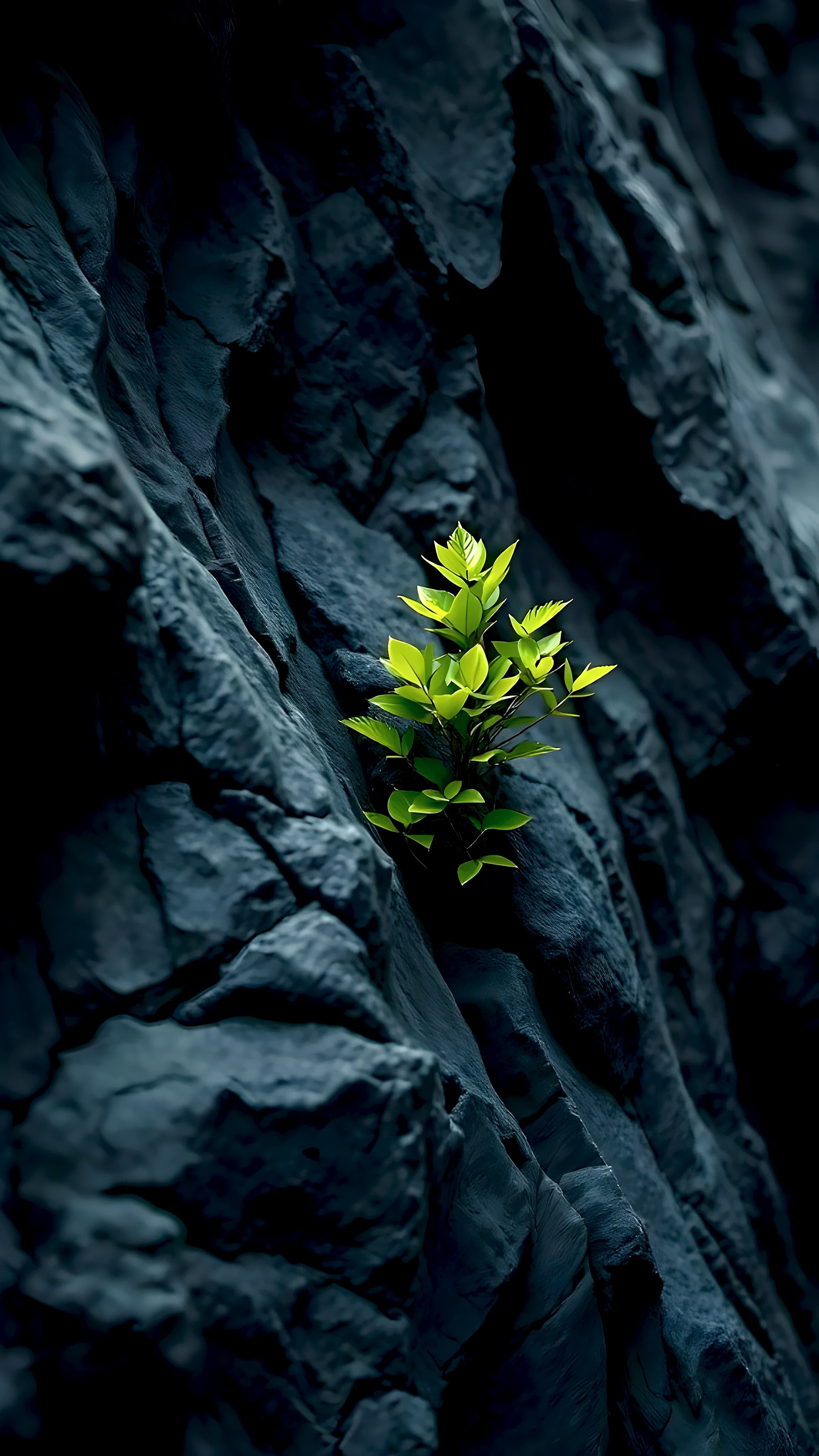 Rocky amoled mountain wallpaper