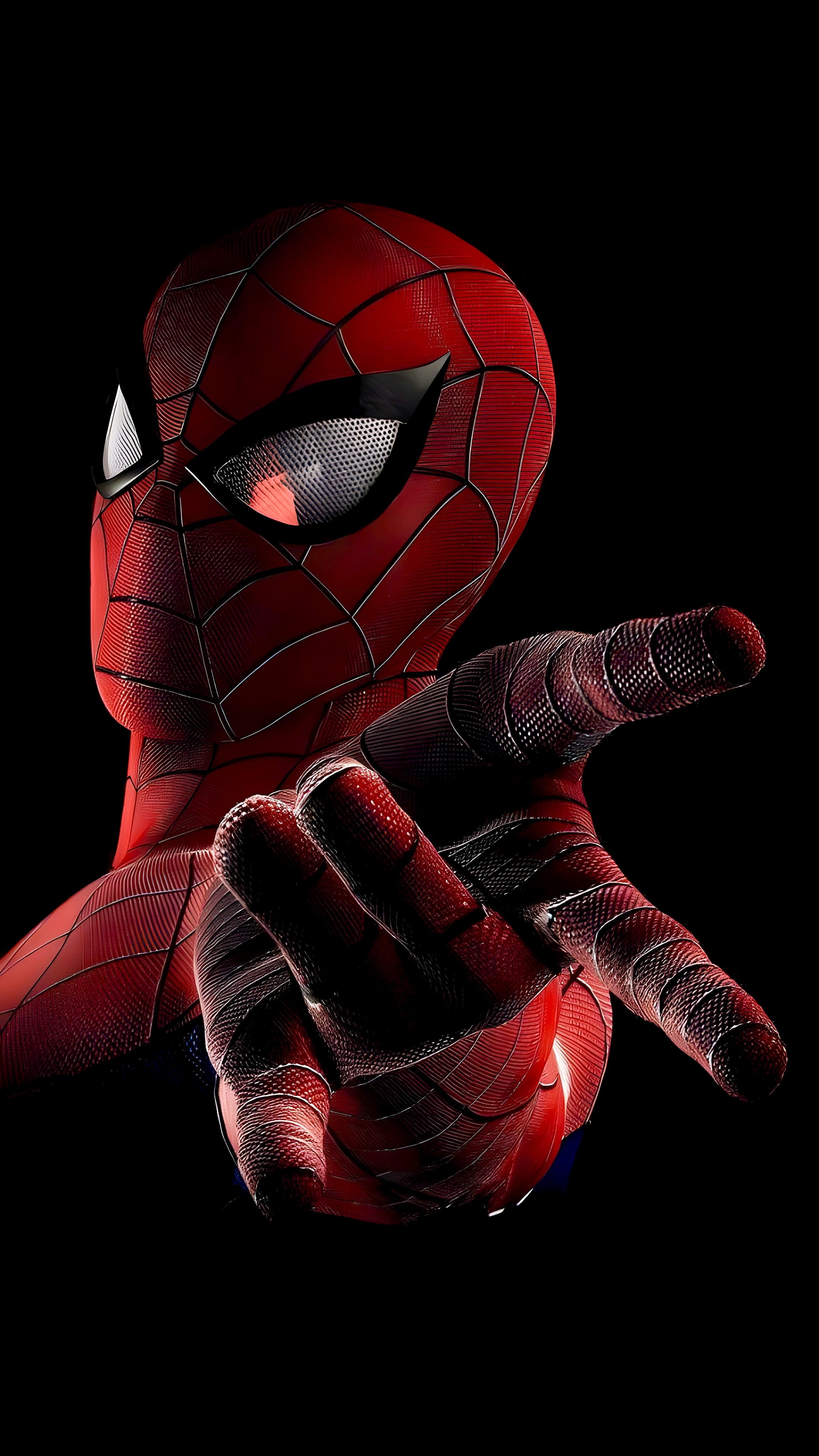 AMOLED spiderman wallpaper
