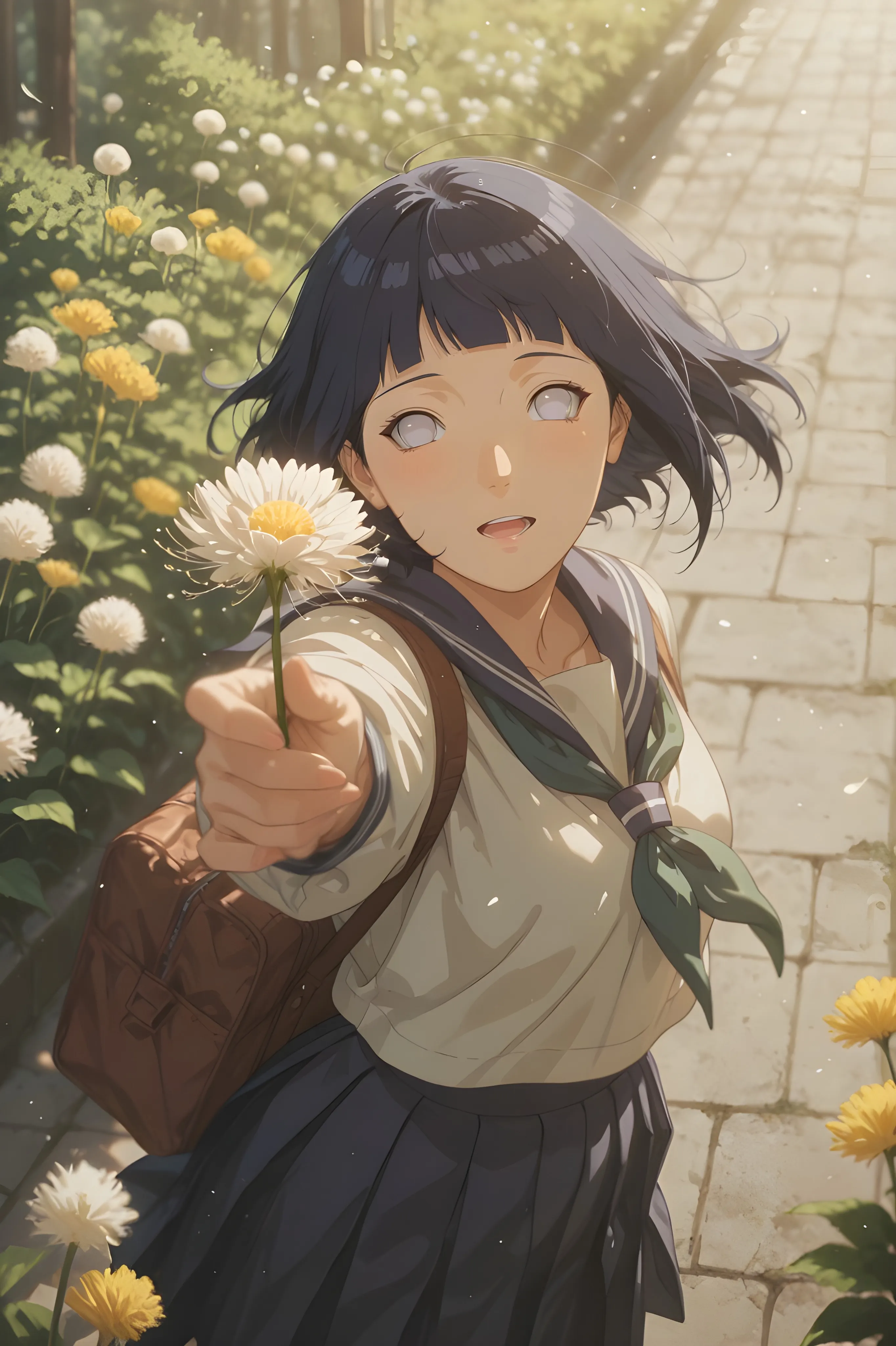 Soft Aesthetic Anime Portrait with Subtle Color Harmony – 4K Background