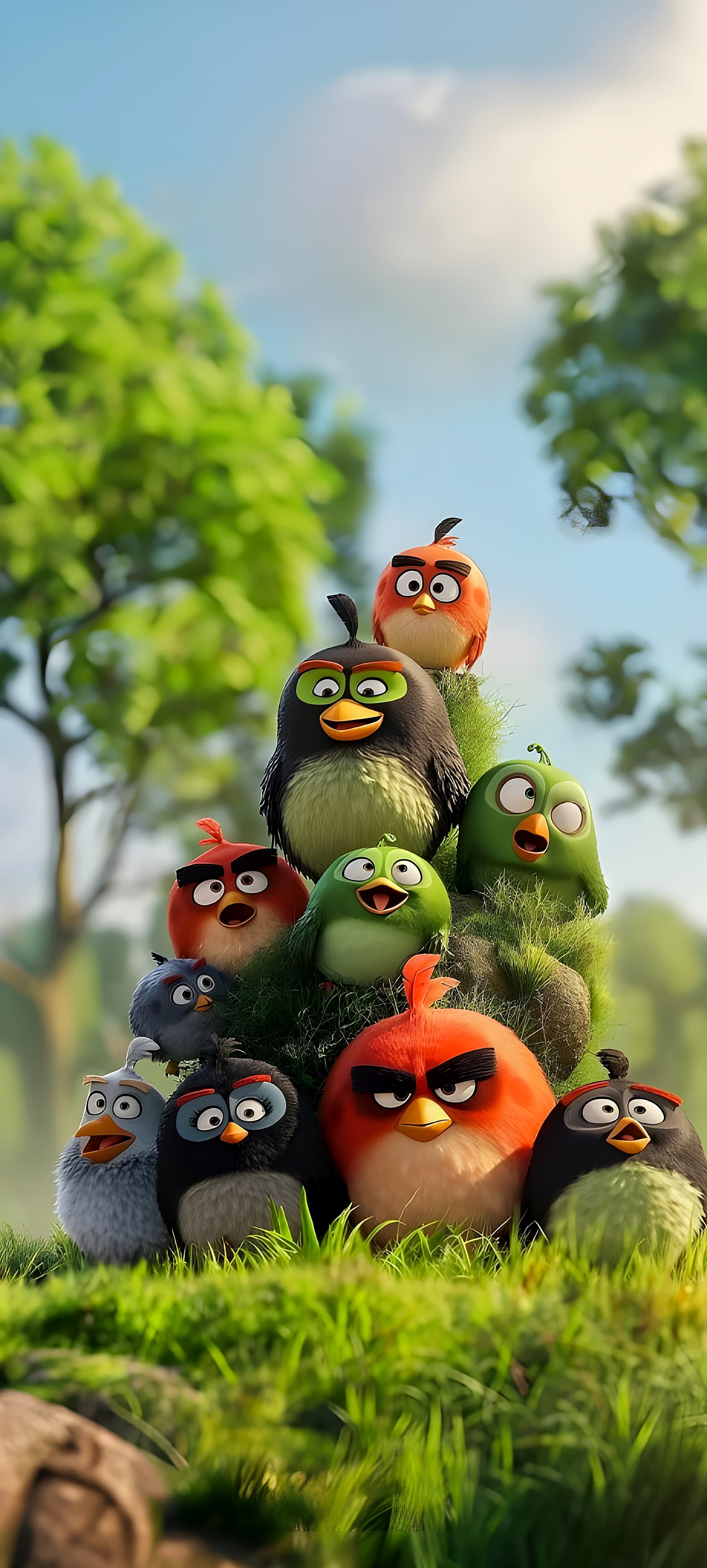 Angry birds wallpaper