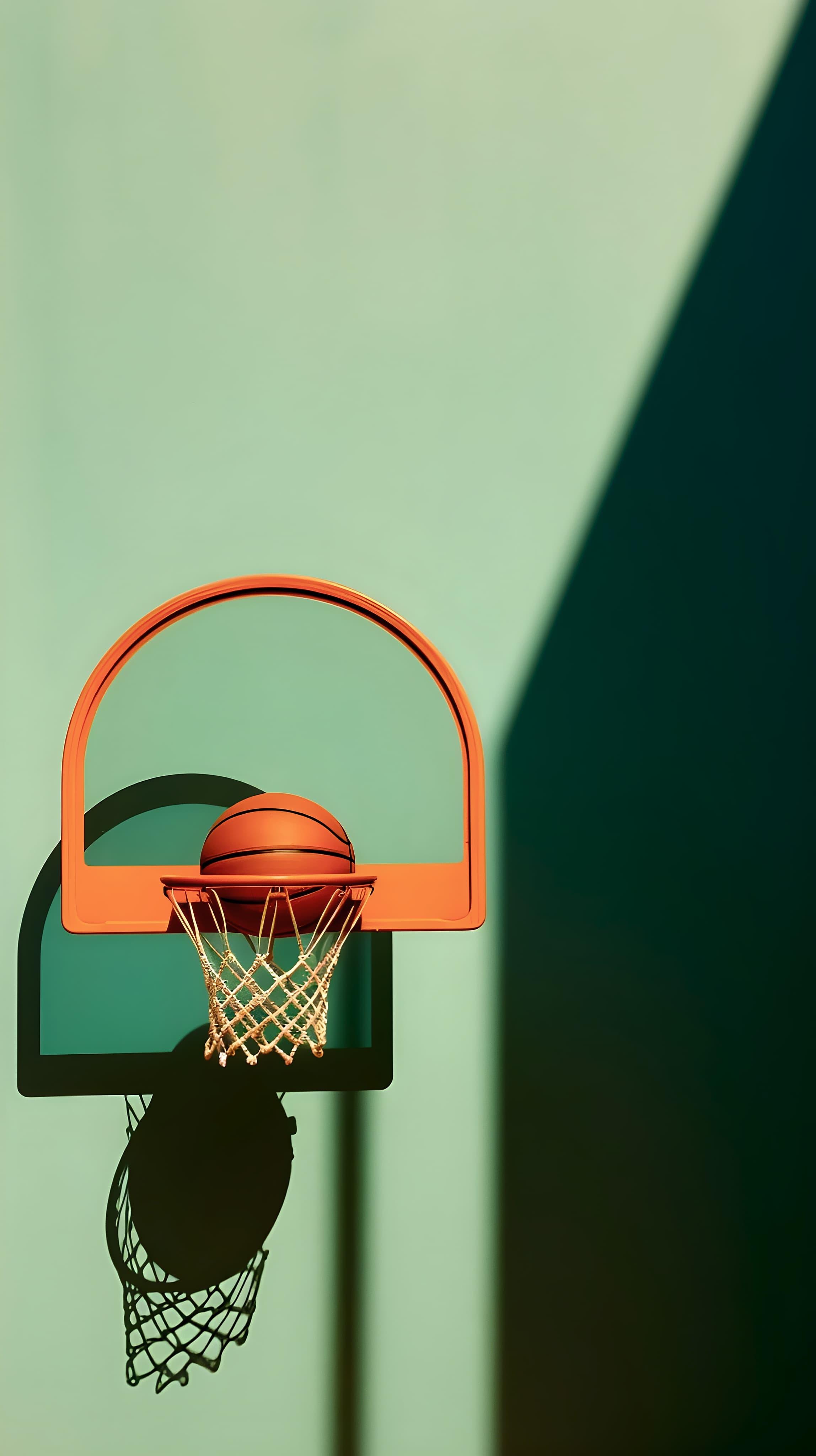 Minimal basketball wallpaper