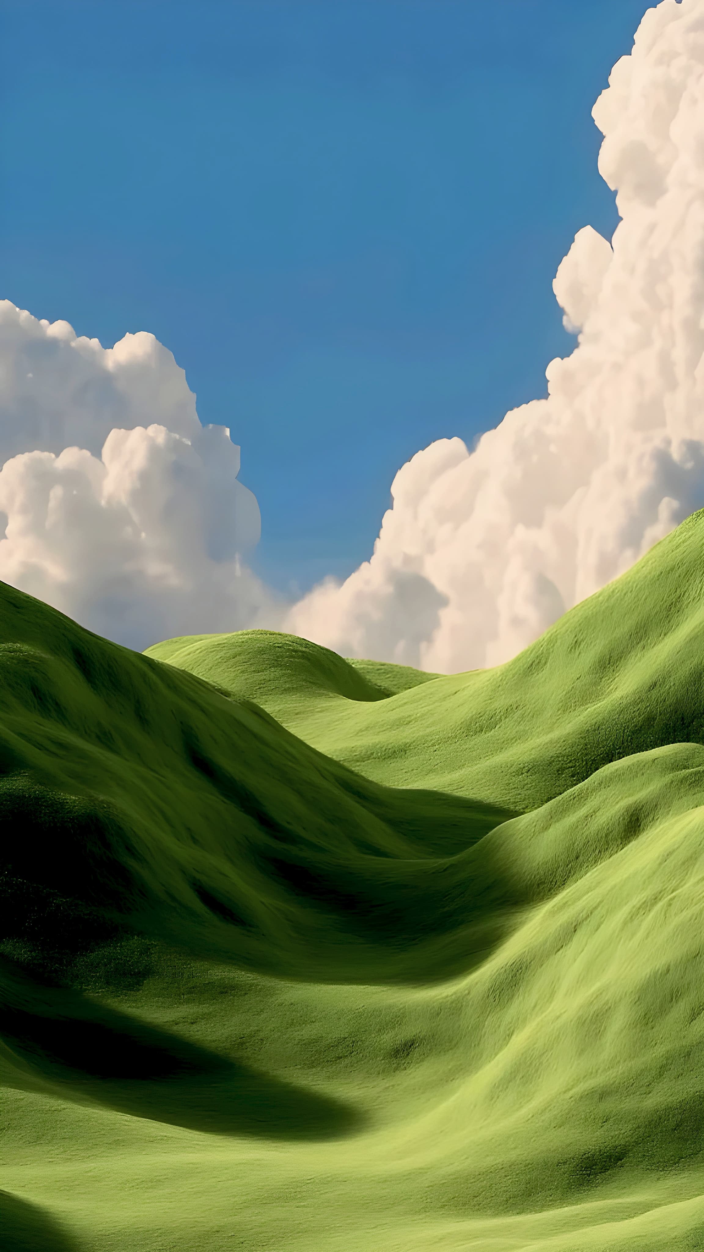 Greeny Mountain wallpaper